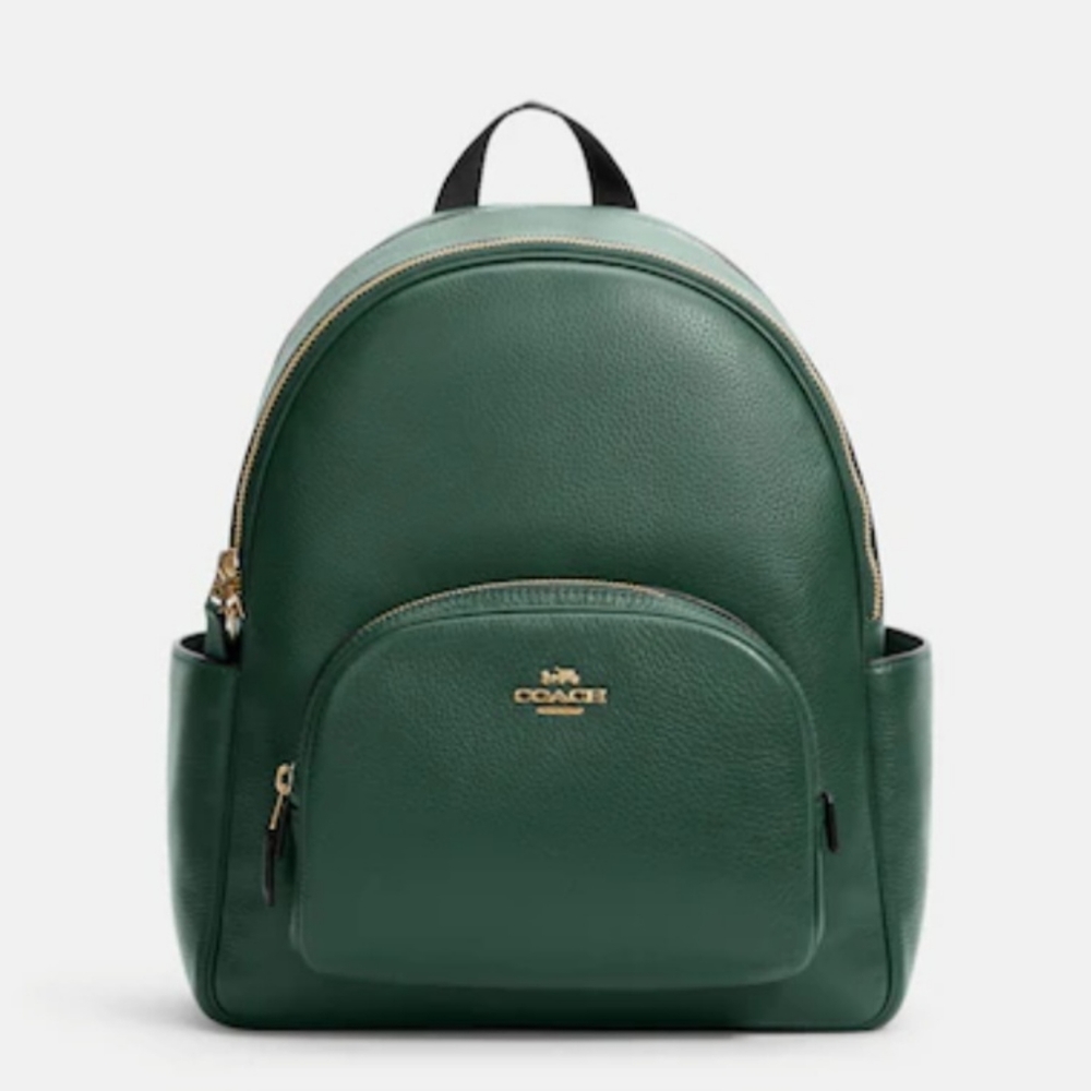 Coach Court backpack in Peacock